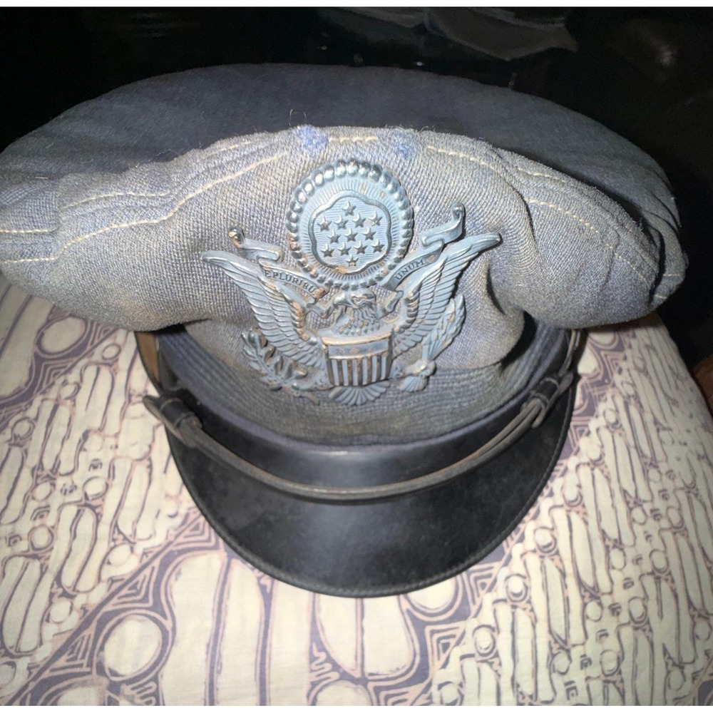 Early USAF Officer's Crush Cap Militaria US Airforce WWII Korean War